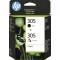 Original HP 6ZD17AE / 305 Cartucho de Tinta Pack Ahorro