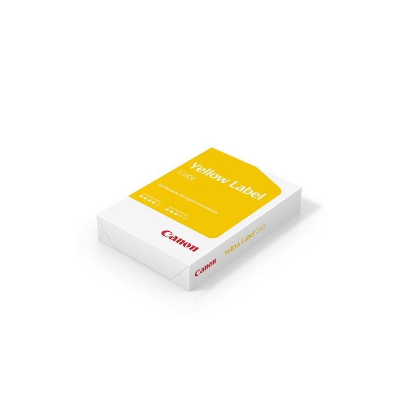 Canon Papier A4 Jaune Label, 80 g/m², blanc (CAN480YLP)