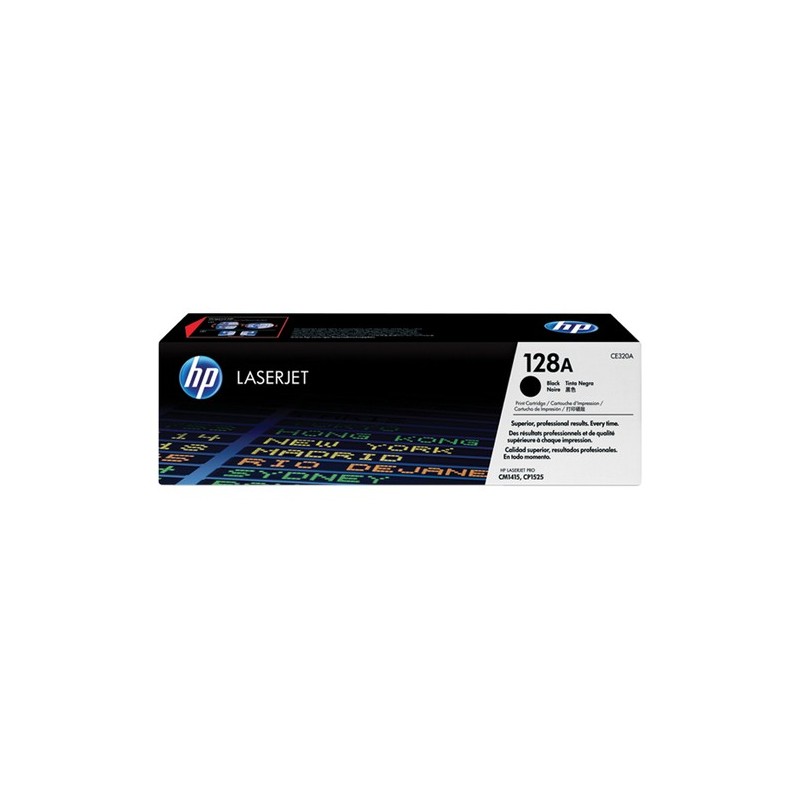 HP Original CE320A / 128A Toner Negro