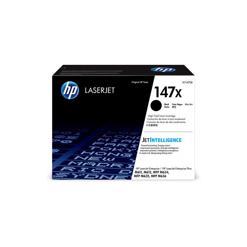 HP Original 147X (W1470X) Toner Negro