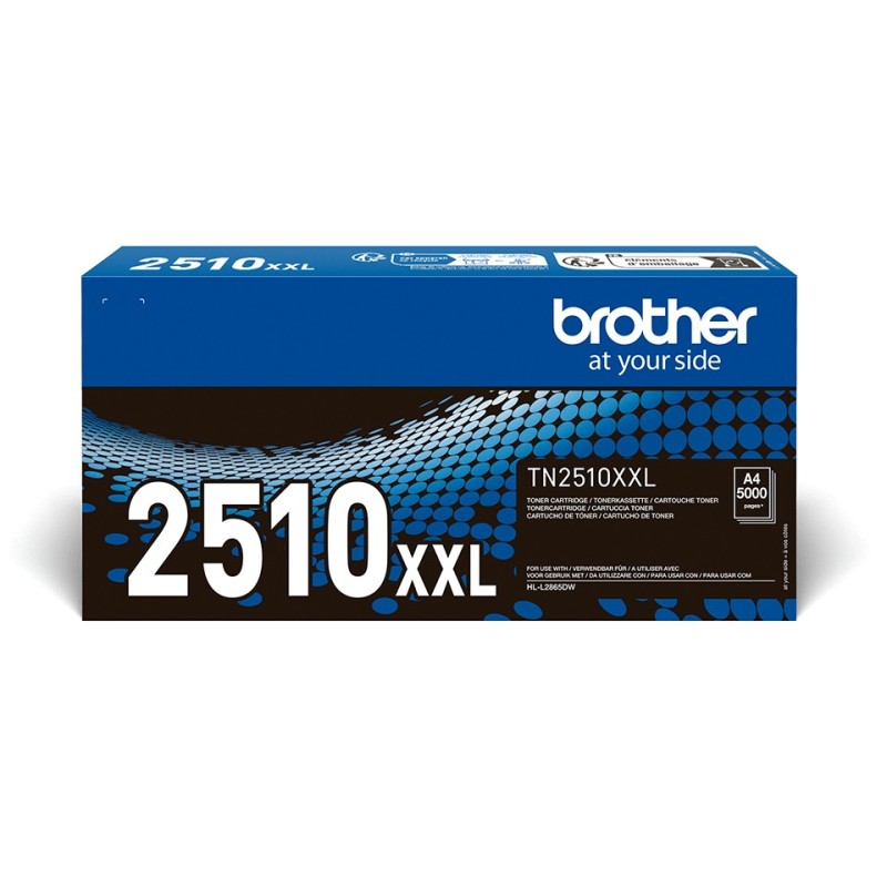 Brother Original TN-2510XXL Toner Negro
