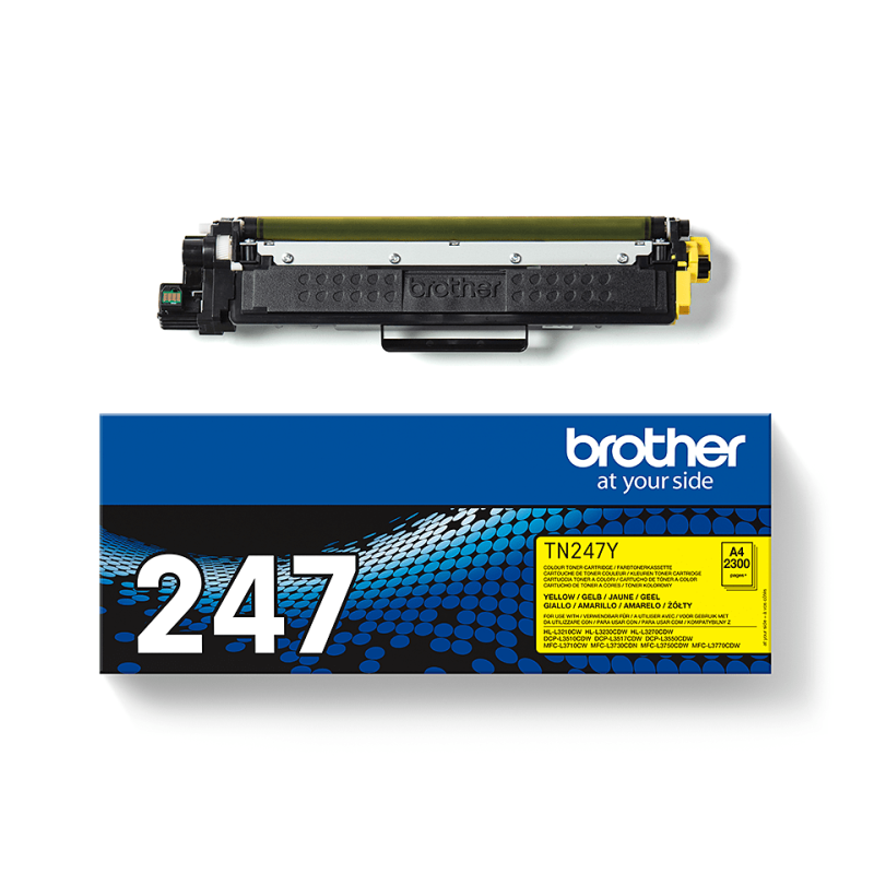 Brother Original TN-247Y Toner Amarillo