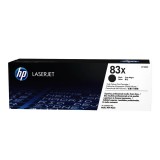 HP Original CF283XD / 83X Toner Negro, Pack Doble (2X)
