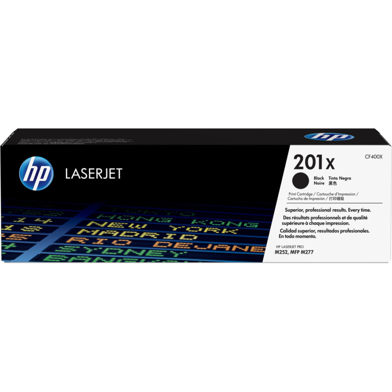 HP Original 201X (CF400XD) Toner Negro Pack Doble