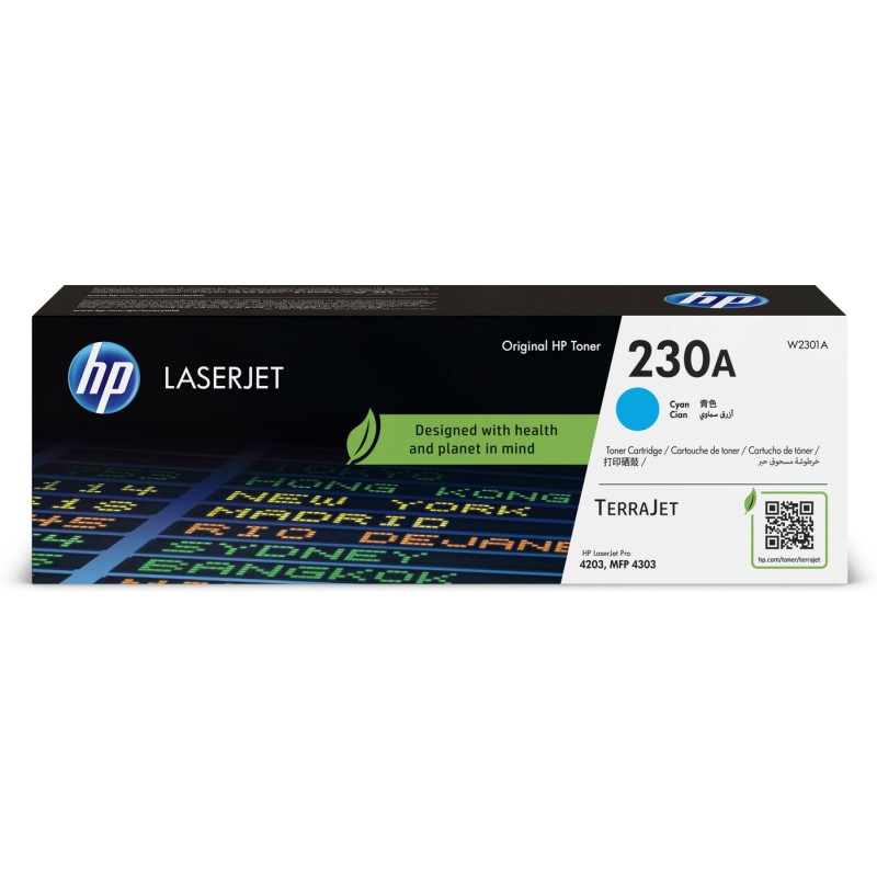 HP Original W2301A / 230A Toner Cian