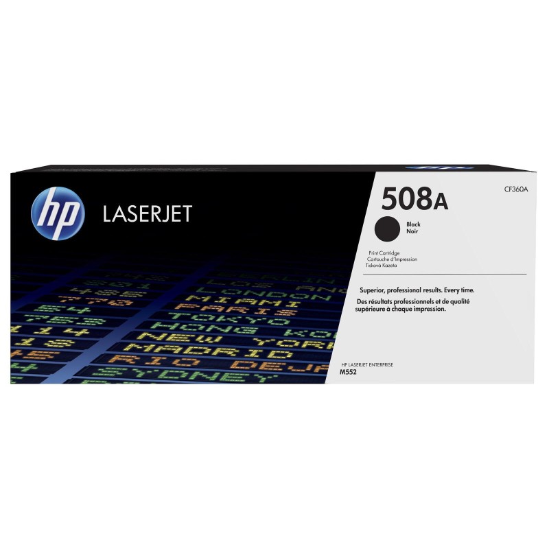 HP Original CF360A / 508A Toner Negro