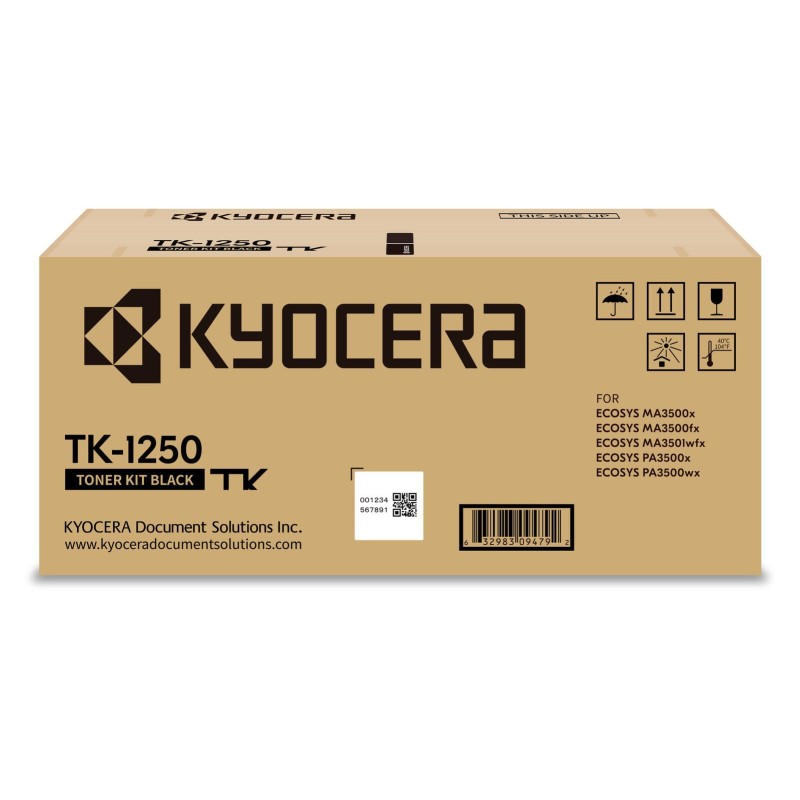 Kyocera Original TK-1250 Toner Negro