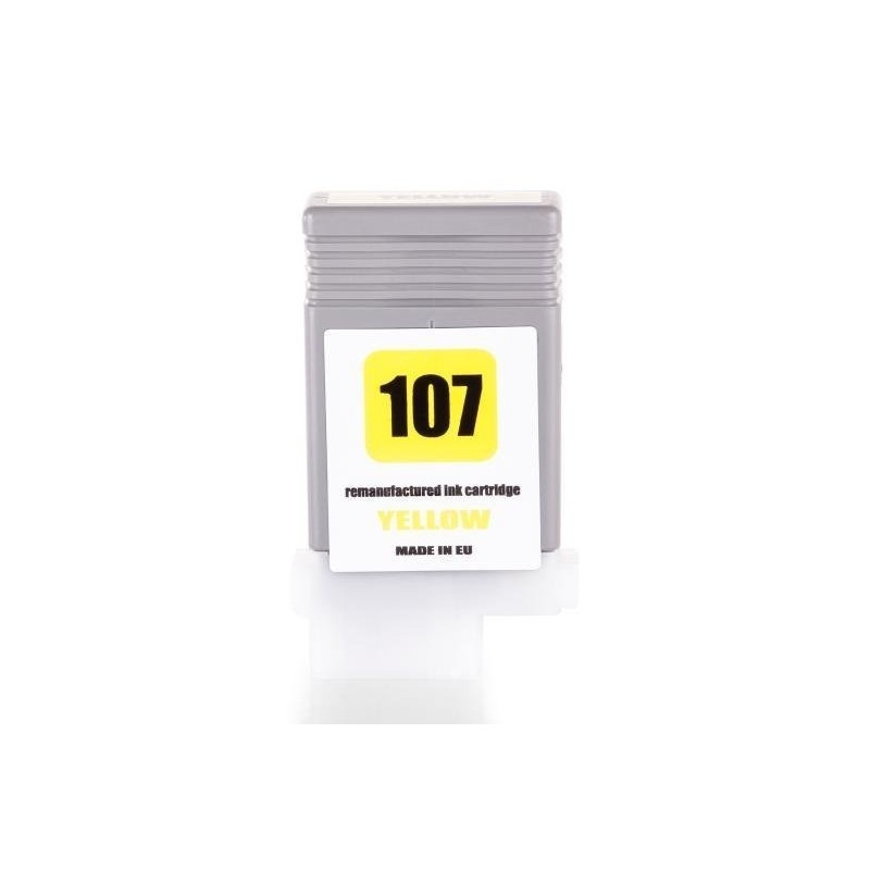 Compatible Canon 6708B001 / PFI-107Y Cartucho de tinta Amarillo