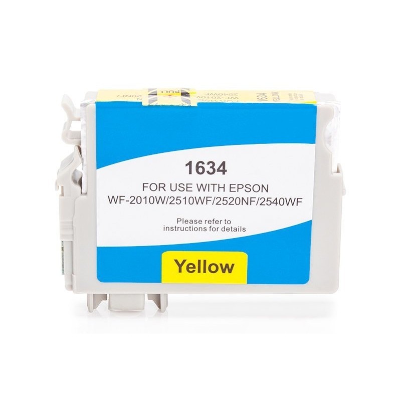 Compatible Epson C13T16344010 / C13T16344012 / T1634 Cartucho de tinta Amarillo