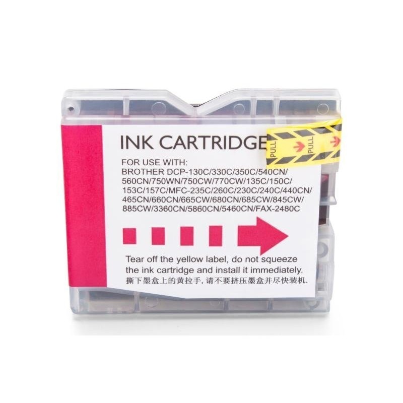 Compatible Brother LC-970 Cartucho de tinta Magenta