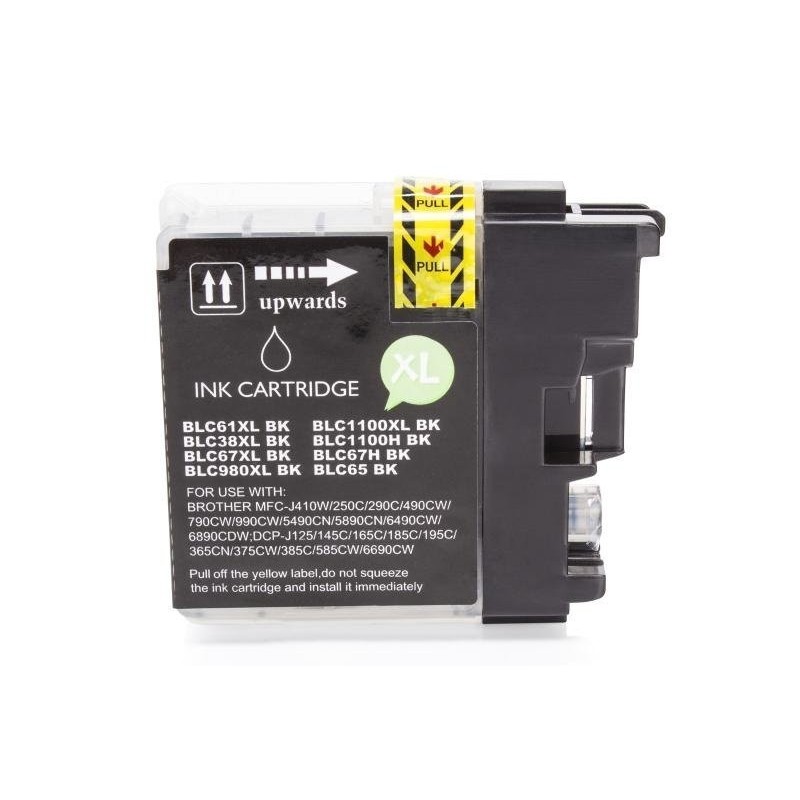 Compatible Brother LC-1100 BK Tinta Negro