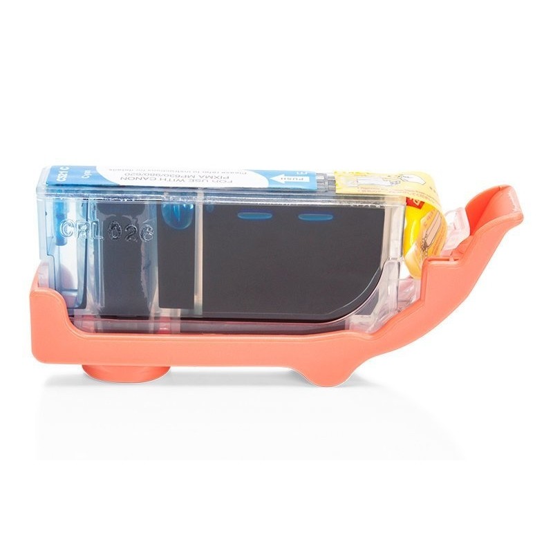 Compatible Canon CLI-521C Cartucho de tinta Cian con chip