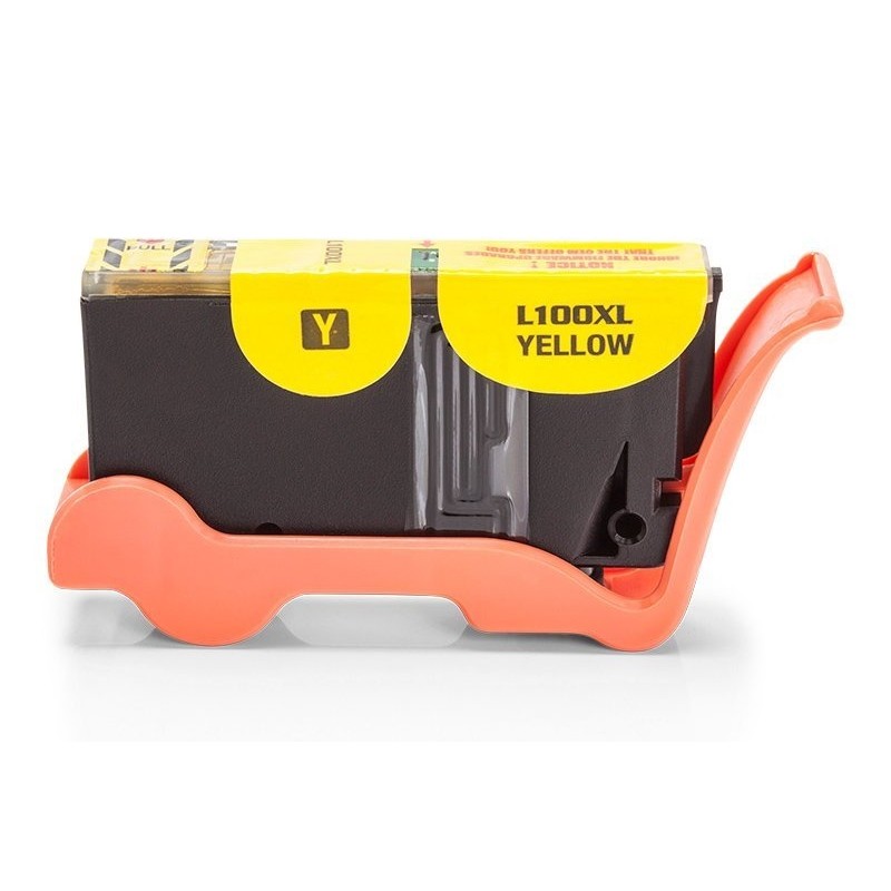 Compatible Lexmark 0014N1095E / 100 XL Tinta Amarillo (con el chip) Compatible Lexmark 0014N1095E / 100 XL Tinta Amarillo (con el chip)