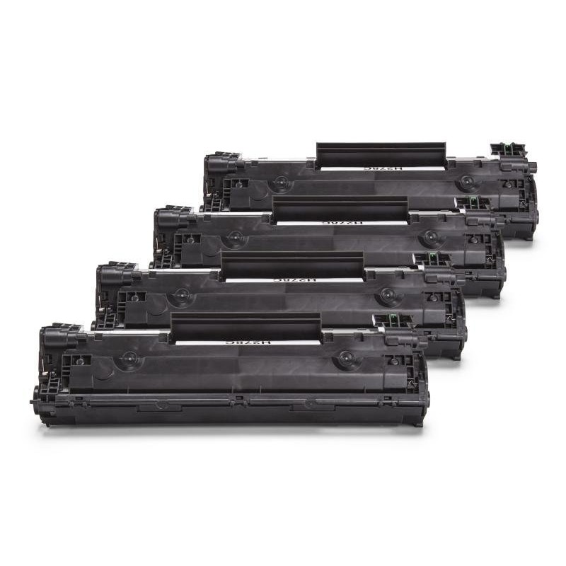 Compatible HP CE278A Toner Negro Pack Ahorro (4 uds.)