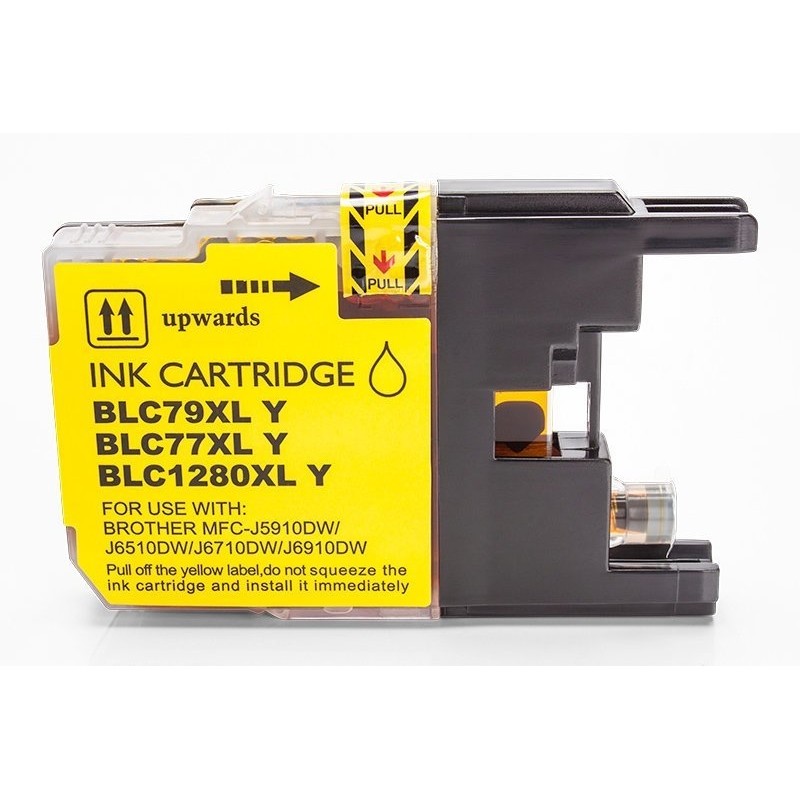 Compatible Brother LC-1280Y XXL Cartucho de tinta Amarillo