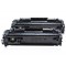 Compatible HP CF 280A / 80A Negro Toner Pack de 2