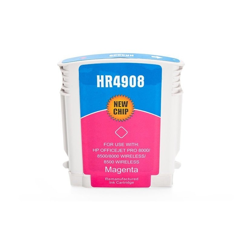 Compatible HP C4908AE / No 940 XL Tinta Magenta (con chip)