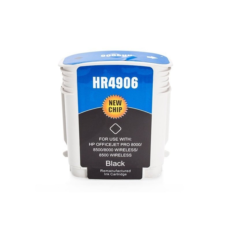 Compatible HP C4906AE / Nr. 940 XL Cartucho de tinta Negro (con chip)