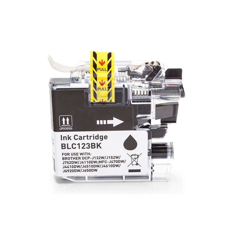Compatible Brother LC-123BK Cartucho de tinta Negro