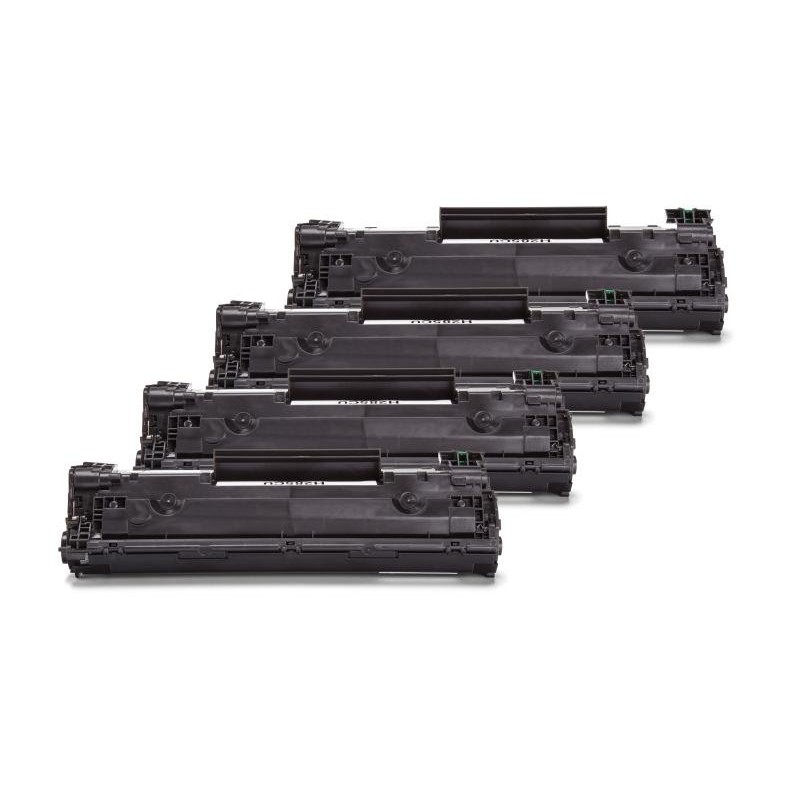 Compatible HP CE285A  Toner Negro Pack Ahorro (4 uds.)