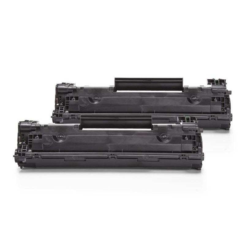 Compatible HP CB436AD / 36A Toner Negro Pack de 2