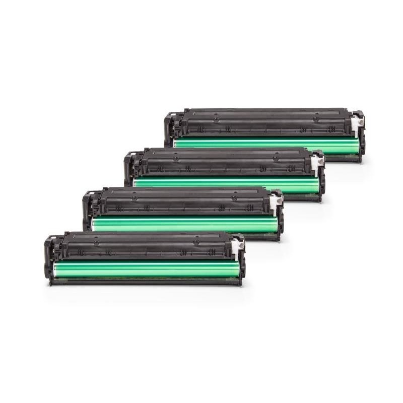 Compatible HP CF210X - 213A / 131X Toner Pack Ahorro (Negro, Cian, Magenta, Amarillo)