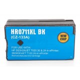 Compatible HP / CZ133A / 711 / Cartucho de tinta Negro