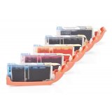Compatible Canon CLI-551 XL /PGI-550 XL Multipack (PBK,BK,C,M,Y) 5 uds.