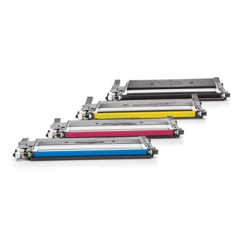 Compatible Samsung CLP-360 / CLT-P406C Toner Pack Ahorro (Negro, Cian, Magenta, Amarillo)