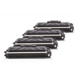 Compatible Brother TN-2010 Toner Negro XL Pack Ahorro (4 uds.)