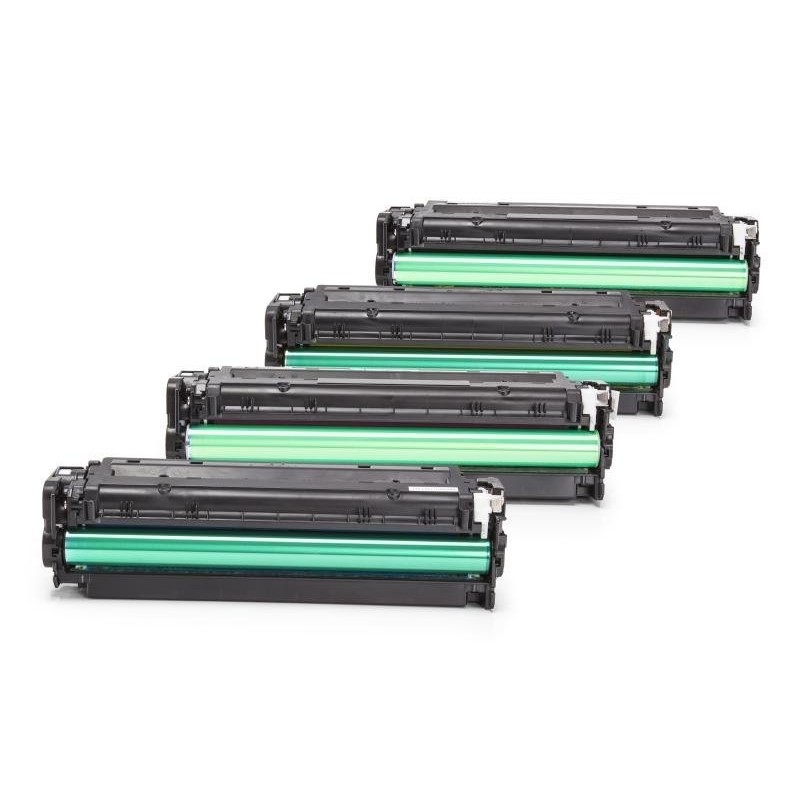 Compatible HP CF380X - CF383A Toner Pack Ahorro (Negro, Cian, Magenta, Amarillo) Compatible HP CF380X - CF383A Toner Pack Ahorro (Negro, Cian, Magenta, Amarillo)