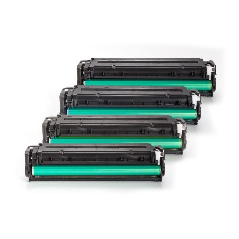 Compatible HP CE320A - CE323A Toner Pack Ahorro (Negro, Cian, Magenta, Amarillo)