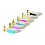 Compatible Epson T0801-T0806 Pack Ahorro (2xBK,C,M,Y+LC,LM) 10uds.