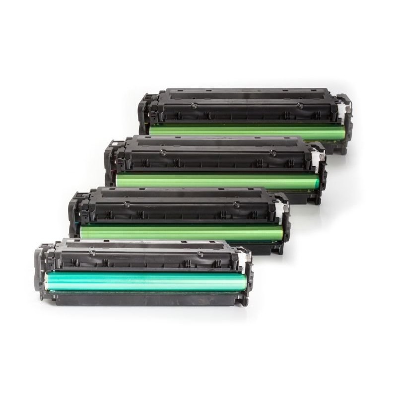 Compatible HP CE410X-CE413A / 305A Toner Pack Ahorro (Negro, Cian, Magenta, Amarillo)