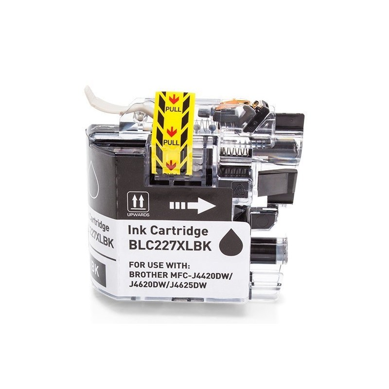 Compatible Brother LC-227 XL Cartucho de tinta Negro