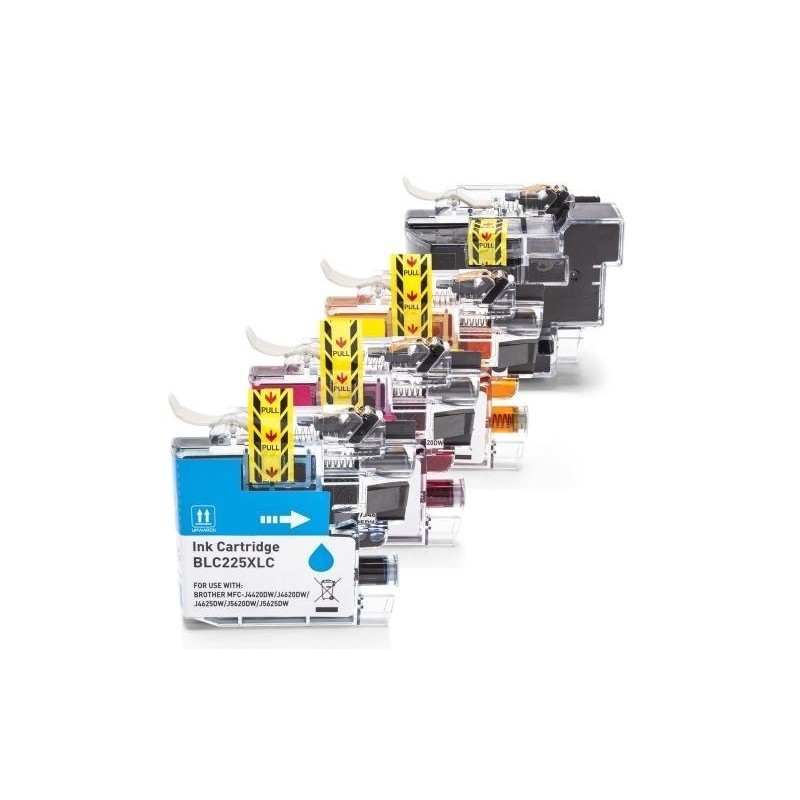 Compatible Brother LC-229 XL VALBP Cartuchos de tinta Multipack CMYK